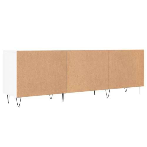 TV ormarić bijeli 150 x 30 x 50 cm od konstruiranog drva - Bijela 1 Cijena
