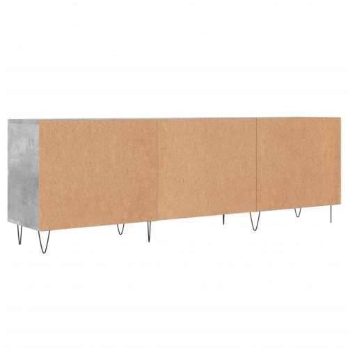 TV ormarić boja betona 150x30x50 cm od konstruiranog drva - Beton siva 1 Cijena