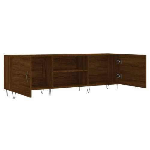 TV ormarić boja Smeđi hrasta 150x30x50 cm od konstruirano drvo - Smeđi hrast 1 Cijena