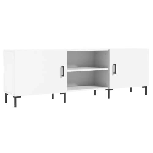 TV ormarić bijeli 150 x 30 x 50 cm od konstruiranog drva - Bijela 1 Cijena