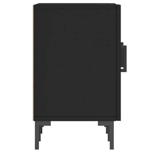 TV ormarić crni 150 x 30 x 50 cm od konstruiranog drva - Crna 1 Cijena