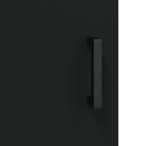 TV ormarić crni 150 x 30 x 50 cm od konstruiranog drva - Crna 1 Cijena