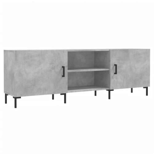 TV ormarić boja betona 150x30x50 cm od konstruiranog drva - Beton siva 1 Cijena