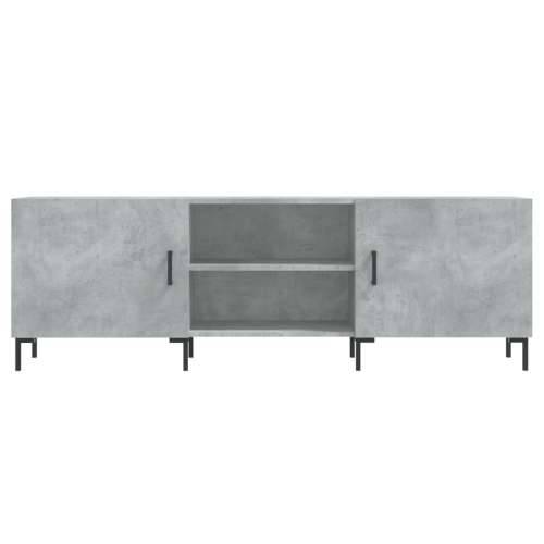 TV ormarić boja betona 150x30x50 cm od konstruiranog drva - Beton siva 1 Cijena