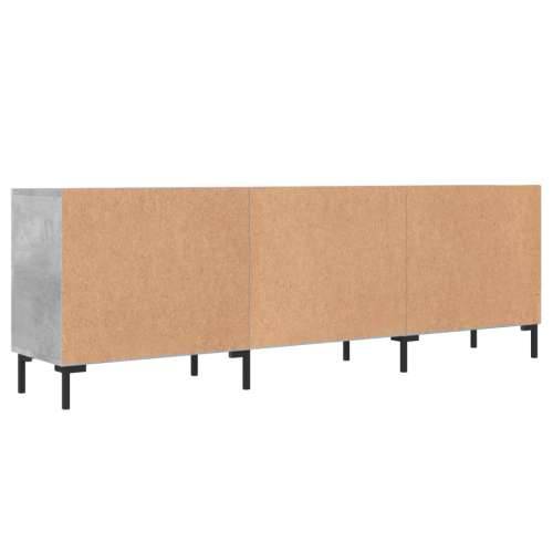 TV ormarić boja betona 150x30x50 cm od konstruiranog drva - Beton siva 1 Cijena