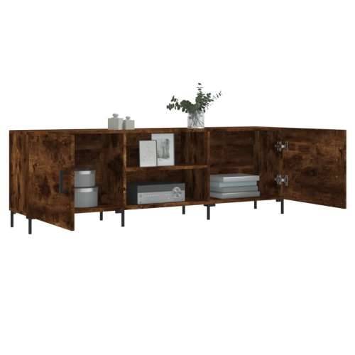 TV ormarić boja dimljenog hrasta 150x30x50 cm konstruirano drvo - Dimljeni hrast 1 Cijena