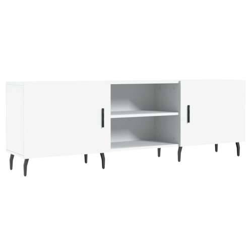 TV ormarić bijeli 150 x 30 x 50 cm od konstruiranog drva Bijela 1 Cijena