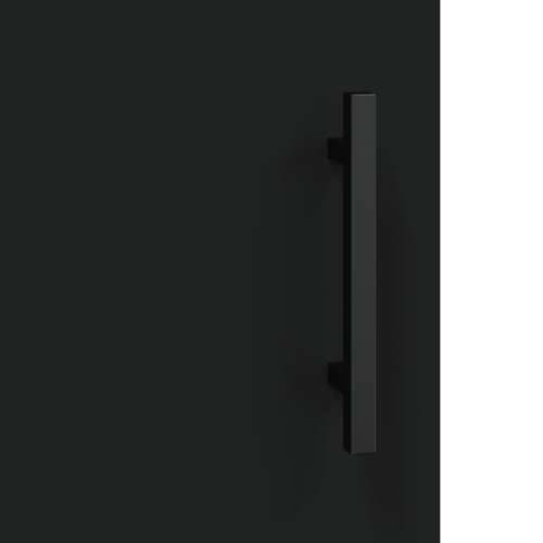 TV ormarić crni 150 x 30 x 50 cm od konstruiranog drva - Crna 1 Cijena