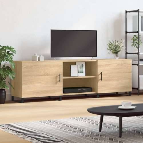 TV ormarić boja hrasta 150x30x50 cm od konstruiranog drva - sonoma hrast 1 Cijena