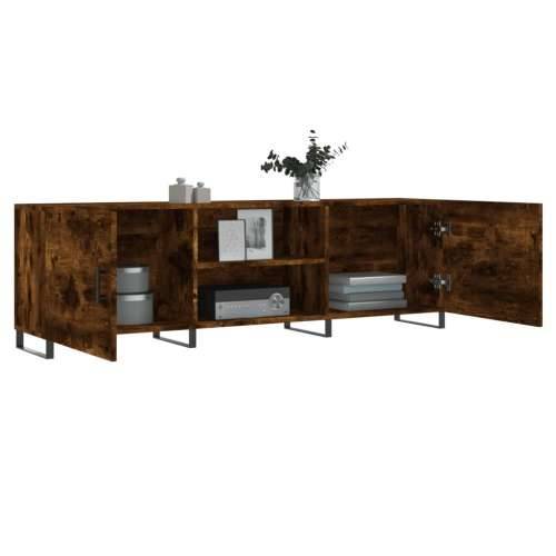 TV ormarić boja dimljenog hrasta 150x30x50 cm konstruirano drvo - Dimljeni hrast 1 Cijena