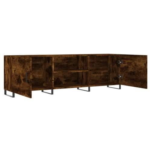 TV ormarić boja dimljenog hrasta 150x30x50 cm konstruirano drvo - Dimljeni hrast 1 Cijena