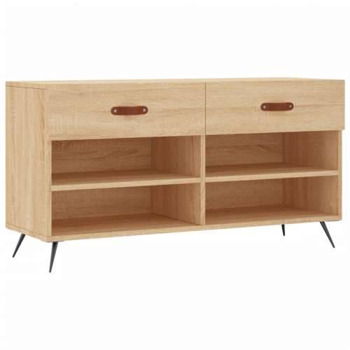 Klupa za cipele boja hrasta 102 x 35 x 55 cm konstruirano drvo - sonoma hrast 1 Cijena