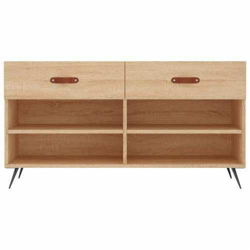 Klupa za cipele boja hrasta 102 x 35 x 55 cm konstruirano drvo - sonoma hrast 1 Cijena