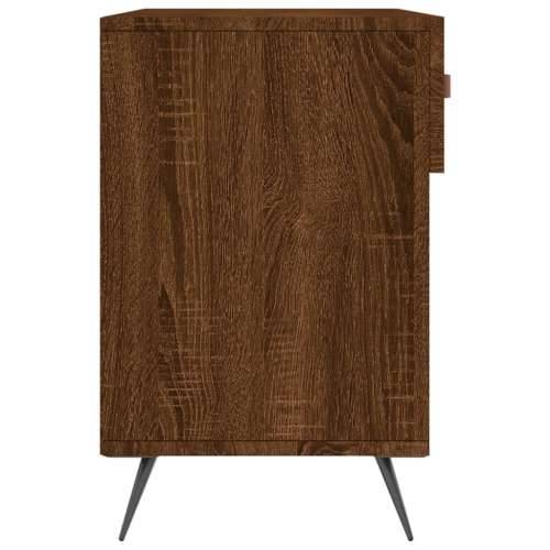 Klupa za cipele smeđa boja hrasta 102x35x55cm konstruirano drvo - Smeđi hrast 1 Cijena