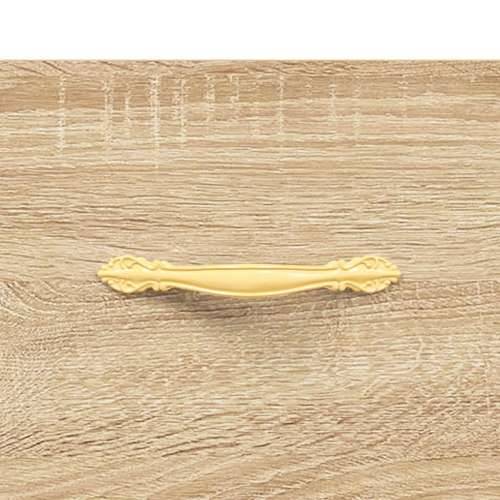 Klupa za cipele boja hrasta 102 x 35 x 55 cm konstruirano drvo Cijena