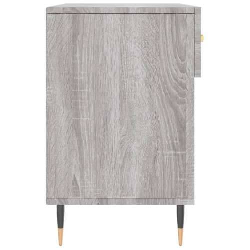 Klupa za cipele siva boja hrasta 102x35x55 cm konstruirano drvo - Sivi hrast sonoma 1 Cijena