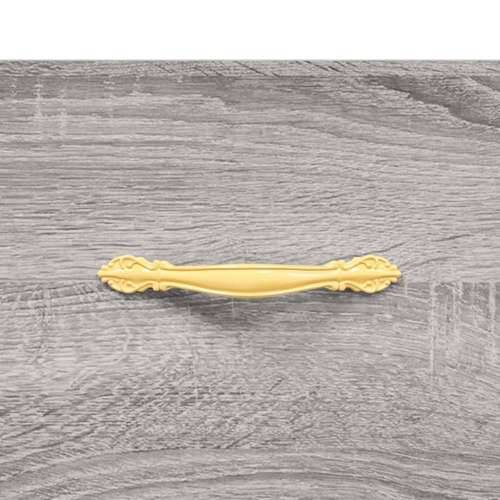 Klupa za cipele siva boja hrasta 102x35x55 cm konstruirano drvo - Sivi hrast sonoma 1 Cijena
