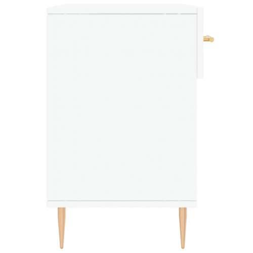 Klupa za cipele bijela 102 x 35 x 55 cm od konstruiranog drva - Bijela 1 Cijena
