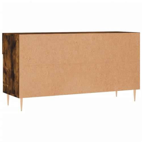 Klupa za cipele boja hrasta 102 x 35 x 55 cm konstruirano drvo - Dimljeni hrast 1 Cijena