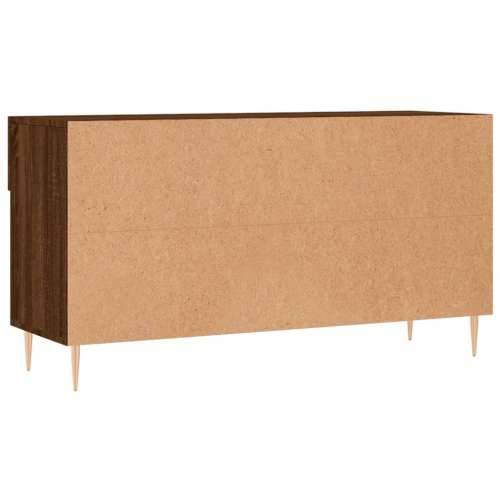 Klupa za cipele smeđa boja hrasta 102x35x55cm konstruirano drvo - Smeđi hrast 1 Cijena