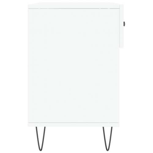 Klupa za cipele bijela 102 x 35 x 55 cm od konstruiranog drva - Bijela 1 Cijena
