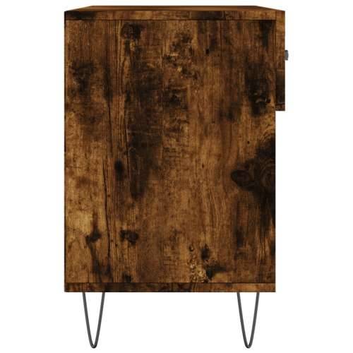 Klupa za cipele boja hrasta 102 x 35 x 55 cm konstruirano drvo Dimljeni hrast 1 Cijena