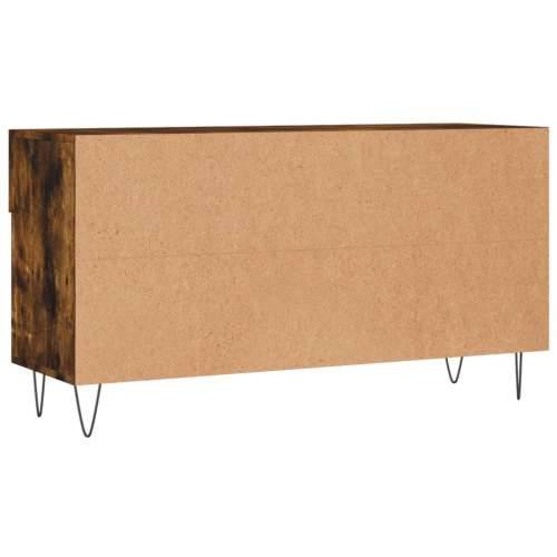 Klupa za cipele boja hrasta 102 x 35 x 55 cm konstruirano drvo Dimljeni hrast 1 Cijena
