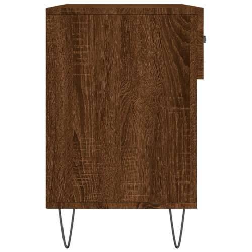 Klupa za cipele smeđa boja hrasta 102x35x55cm konstruirano drvo Smeđi hrast 1 Cijena
