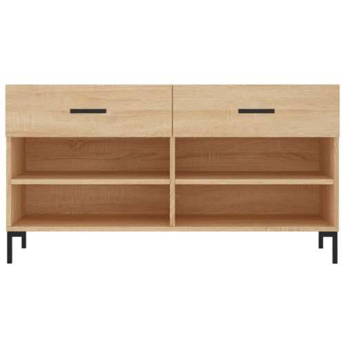 Klupa za cipele boja hrasta 102 x 35 x 55 cm konstruirano drvo - sonoma hrast 1 Cijena