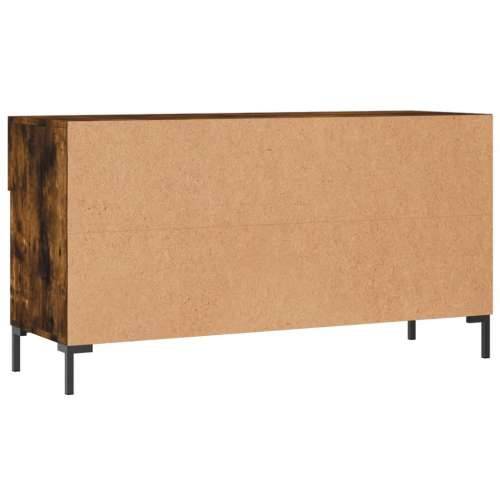 Klupa za cipele boja hrasta 102 x 35 x 55 cm konstruirano drvo - Dimljeni hrast 1 Cijena