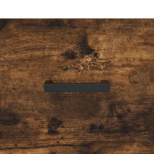 Klupa za cipele boja hrasta 102 x 35 x 55 cm konstruirano drvo - Dimljeni hrast 1 Cijena