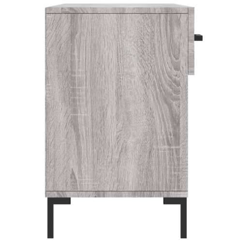 Klupa za cipele siva boja hrasta 102x35x55 cm konstruirano drvo - Sivi hrast sonoma 1 Cijena