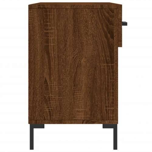 Klupa za cipele smeđa boja hrasta 102x35x55cm konstruirano drvo - Smeđi hrast 1 Cijena