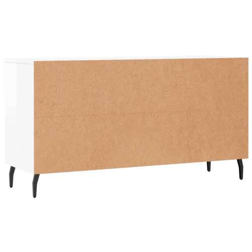 Klupa za cipele sjajna bijela 102x35x55 cm konstruirano drvo - Visoko sjajno bijela 1 Cijena