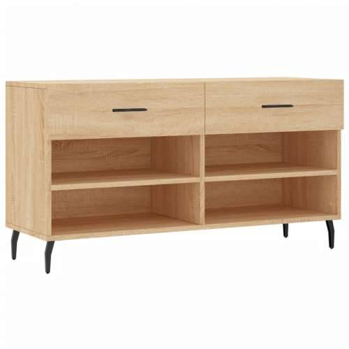 Klupa za cipele boja hrasta 102 x 35 x 55 cm konstruirano drvo - sonoma hrast 1 Cijena