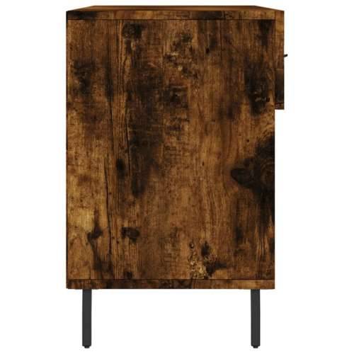 Klupa za cipele boja hrasta 102 x 35 x 55 cm konstruirano drvo - Dimljeni hrast 1 Cijena