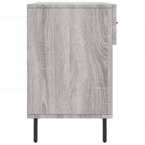 Klupa za cipele siva boja hrasta 102x35x55 cm konstruirano drvo - Sivi hrast sonoma 1 Cijena