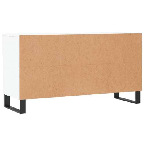 Klupa za cipele bijela 102 x 35 x 55 cm od konstruiranog drva Bijela 1 Cijena