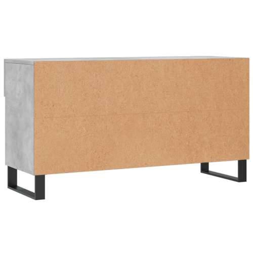 Klupa za cipele siva boja betona 102x35x55 cm konstruirano drvo - Beton siva 1 Cijena