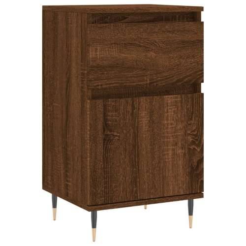 Komoda boja smeđeg hrasta 40 x 35 x 70 cm od konstruiranog drva - Smeđi hrast 1 Cijena