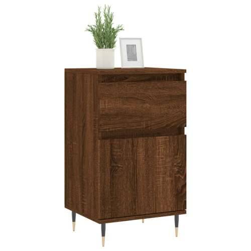 Komoda boja smeđeg hrasta 40 x 35 x 70 cm od konstruiranog drva - Smeđi hrast 1 Cijena