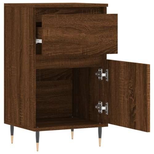 Komoda boja smeđeg hrasta 40 x 35 x 70 cm od konstruiranog drva - Smeđi hrast 1 Cijena