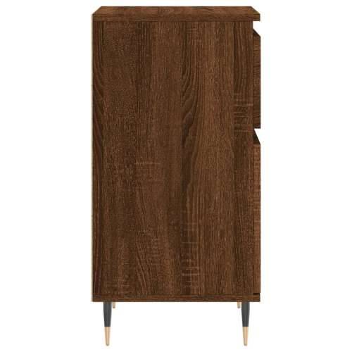 Komoda boja smeđeg hrasta 40 x 35 x 70 cm od konstruiranog drva - Smeđi hrast 1 Cijena