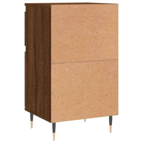 Komoda boja smeđeg hrasta 40 x 35 x 70 cm od konstruiranog drva - Smeđi hrast 1 Cijena