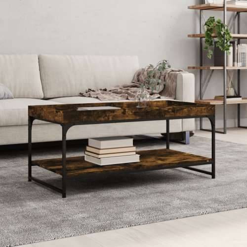 Stolić za kavu boja hrasta 100 x 49 x 45 cm konstruirano drvo Dimljeni hrast 100 x 49 x 45 cm 1 Cijena