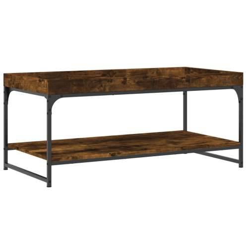 Stolić za kavu boja hrasta 100 x 49 x 45 cm konstruirano drvo Dimljeni hrast 100 x 49 x 45 cm 1 Cijena