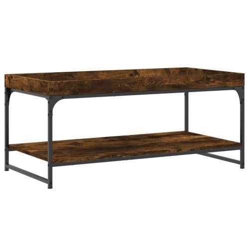 Stolić za kavu boja hrasta 100 x 49 x 45 cm konstruirano drvo Dimljeni hrast 100 x 49 x 45 cm 1 Cijena