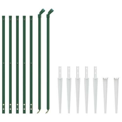 Žičana ograda sa šiljastim držačima zelena 1 x 10 m Cijena