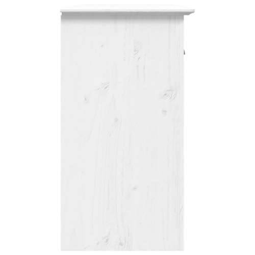 Komoda BODO bijela 115,5 x 44 x 80 cm od masivne borovine - Bijela 1 Cijena