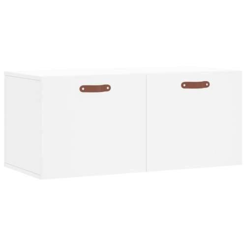Zidni ormarić bijeli 80 x 36,5 x 35 cm konstruirano drvo - Bijela 80 x 36.5 x 35 cm 1 Cijena